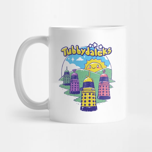 Tubby Daleks by Vincent Trinidad Art